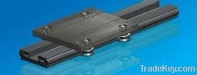 Wide-body roller wheels linear guides