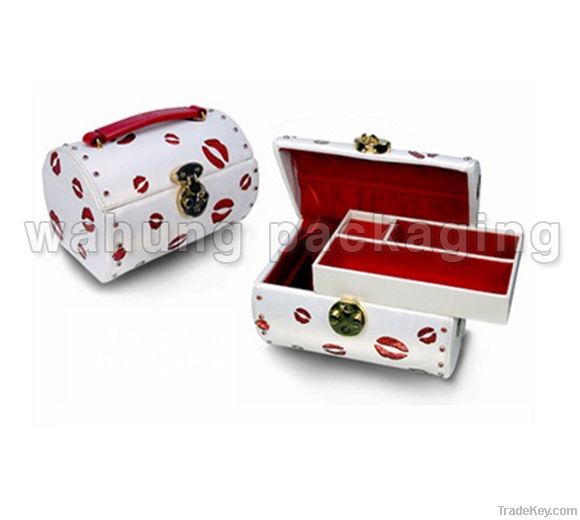 2012 newest leather jewelry box