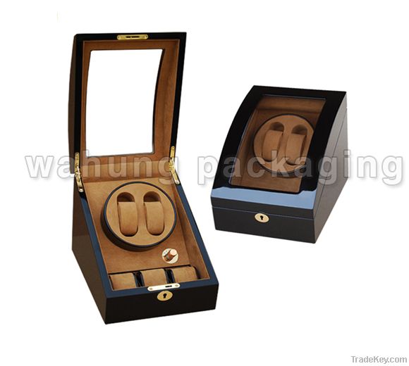 Single Rotor wooden watch winder box