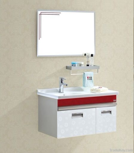 Fashionable Bathroom Cabinet, Made of 304 High-quailty Stainless Steel