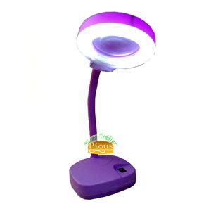 Table Lamp with magnifier four colors