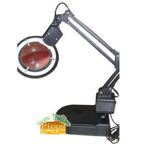 LED Foldable Table Lamp with magnifying glass