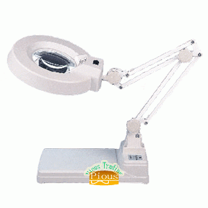 Foldable Working Table Lamp with 127mm magnifier