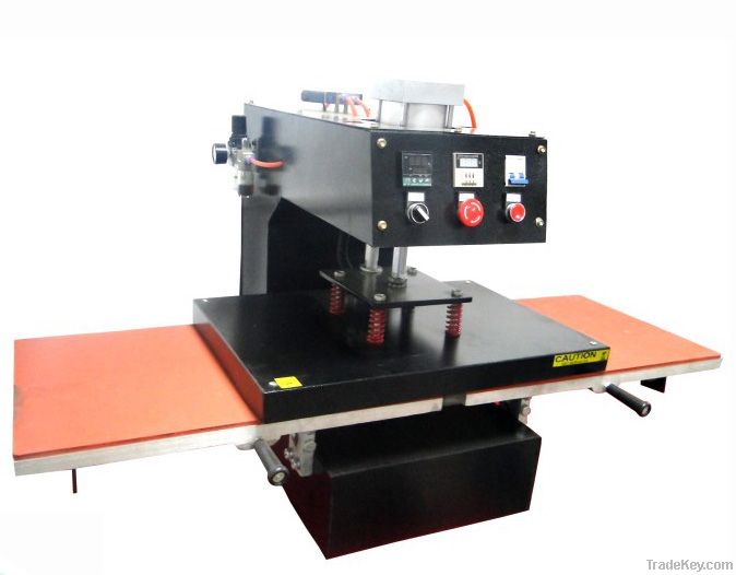 Pneumatic double-position heat-transfer machine