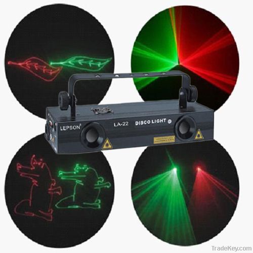 Double head RG laser light