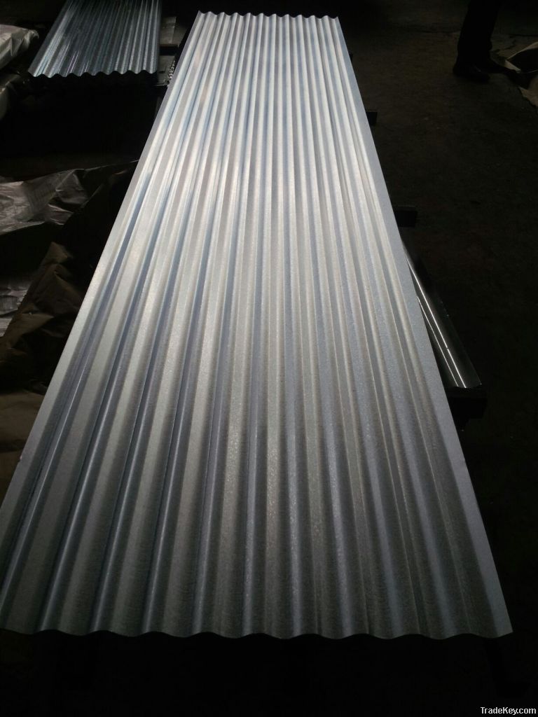 Hot dipped galvanized corrugated roofing plate manufacturer