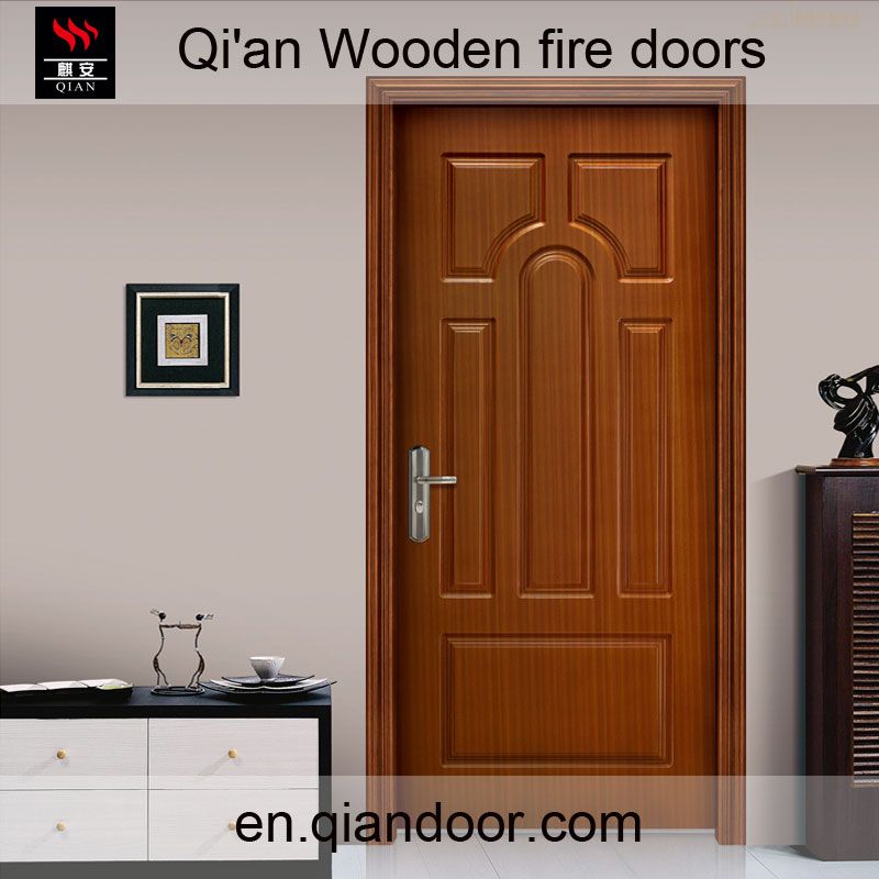 Wooden fire door QA-MFM013 Qiandoors