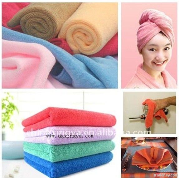 super absorbent soft  microfiber hair towels