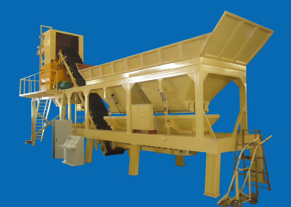 YHZS50 Mobile Concrete Batching Plant