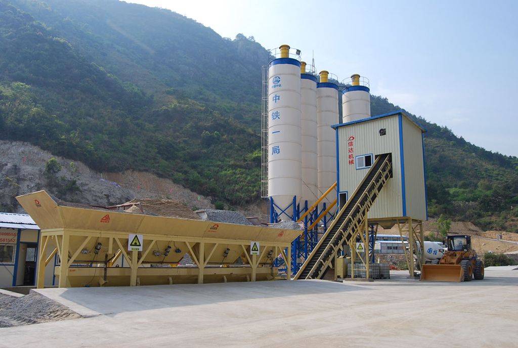 HZS60 Stationary Concrete Batching Plant