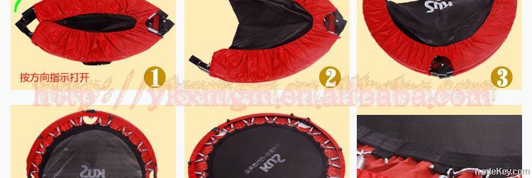 36-60inch mini trampoline with folding