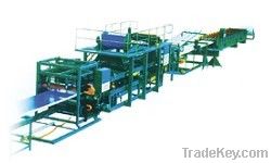 Composite plate production line