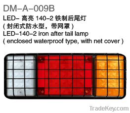 LED-140-2 Iron tail lamp&Atilde;&macr;&Acirc;&frac14;&iuml;&iquest;&frac12;enclosed  waterproof type, with net cover&Atilde;&macr;&Acirc;&frac14;&iuml;&iquest;&frac12;