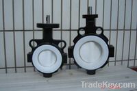 370D Full Fluorine Anti-corrosion Butterfly Valve