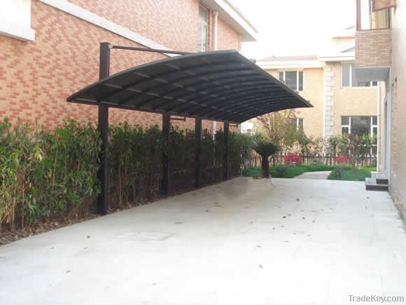 Polycarbonate carport canopy fence for car in 2012 newest products