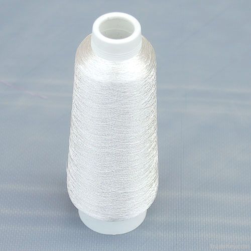 Pure silver metallic yarn