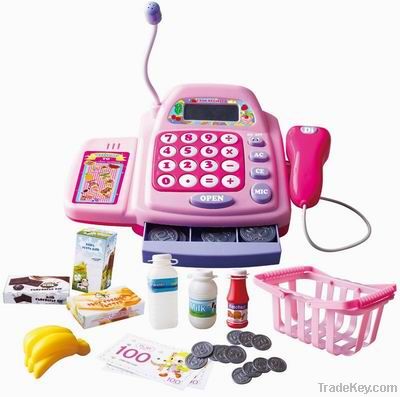 xiongsen new item B/O cash register toys 612