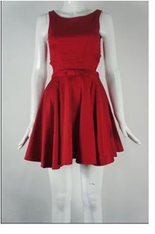 Skater Dress | Round Neckline | Short Length