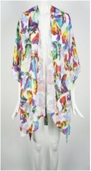 Kimono | Floral | Chiffon Woven