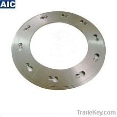 spun concrete pile end plate