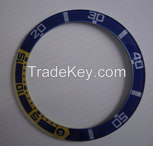 Sapphire Bezel with Scale Printing