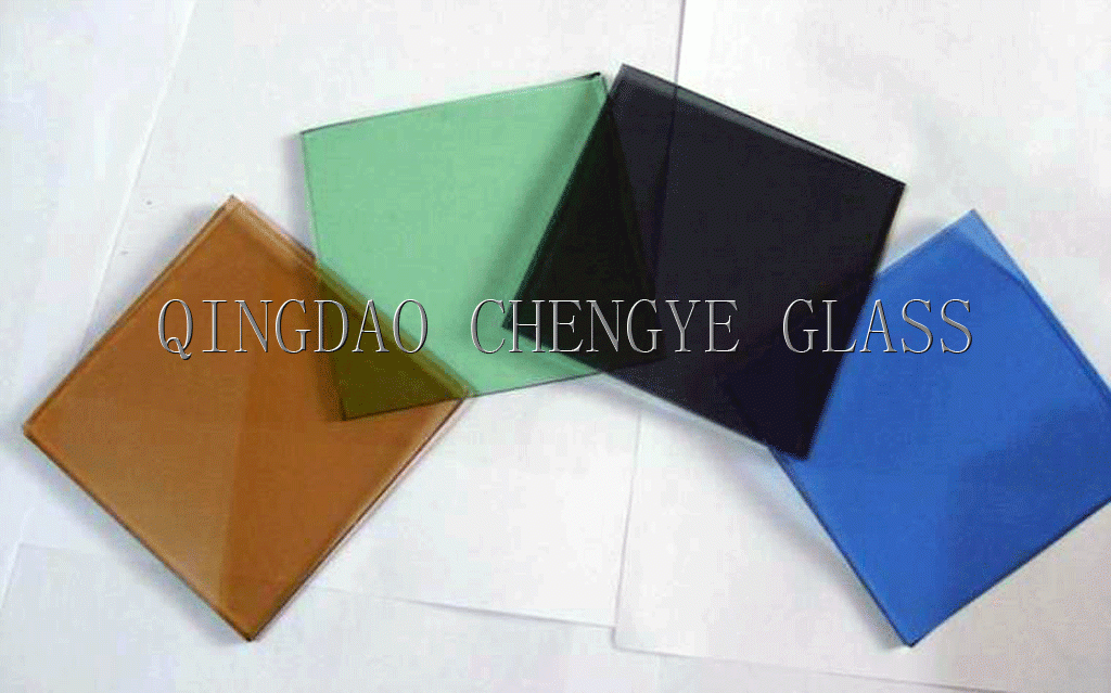 tinted float glass