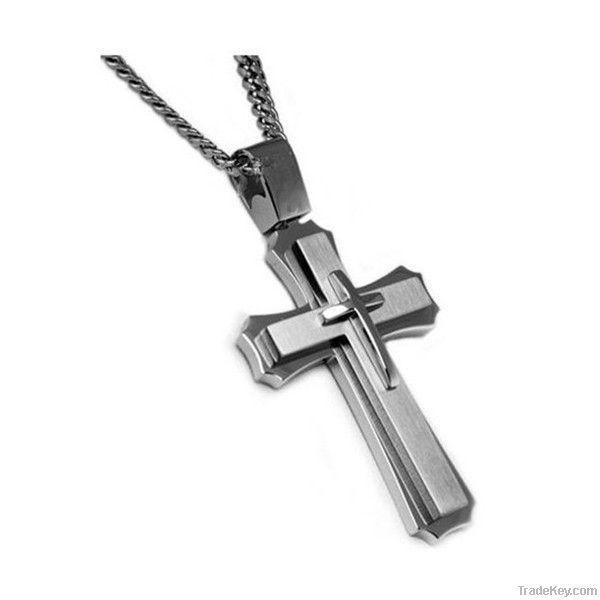 Stainless Steel Cross Pendant