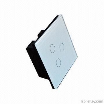 3-gang LED Light Sensor Switch