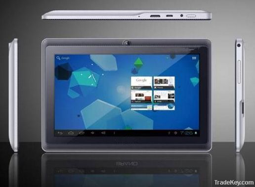 Low Cost Tablet Pc with Fashional Design, 7 inch multi-touch screen