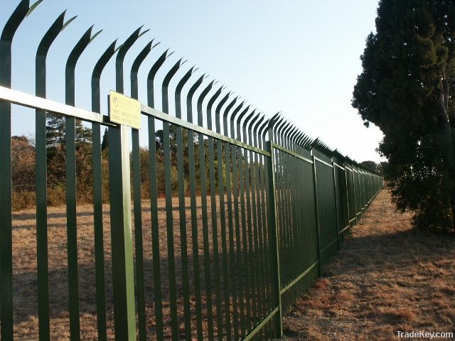 Palisade fence