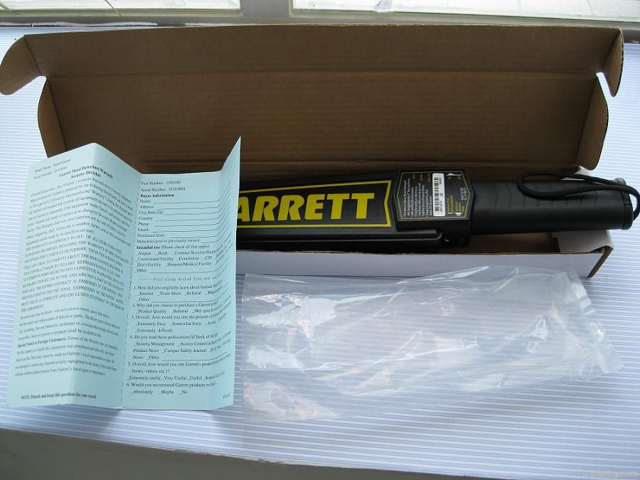 Handheld Security Metal Detector garrett Super Scanner