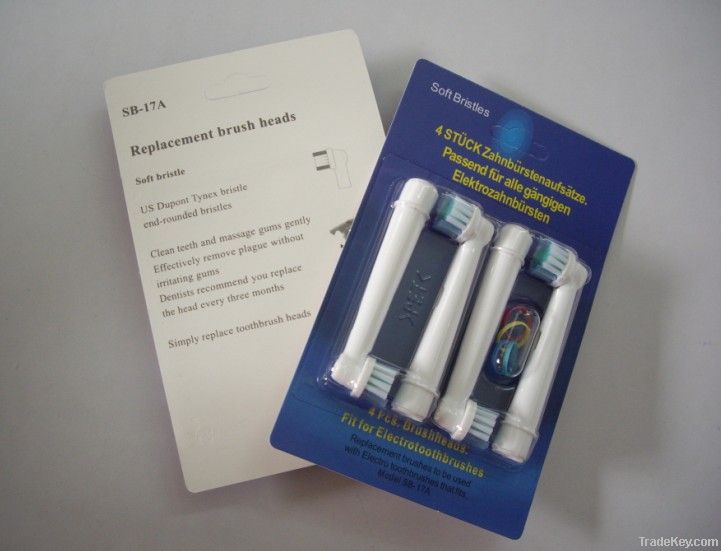 Electric toothbrush heads