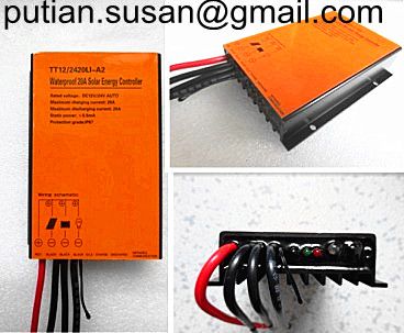 12V/24V 20A Solar Controller