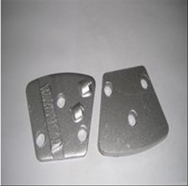 Epoxy removal grinding pads