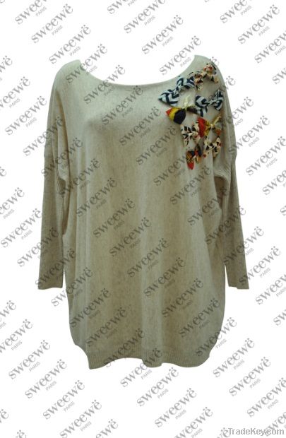 SWEEWE 8 BOW SWEATER