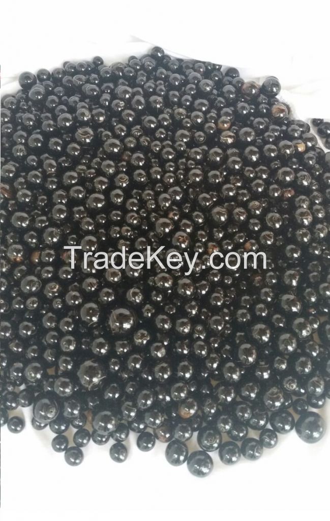 Black Coral Beads