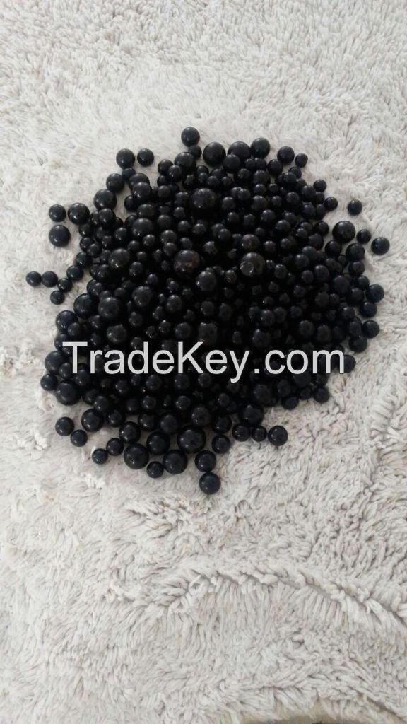Black Coral Beads