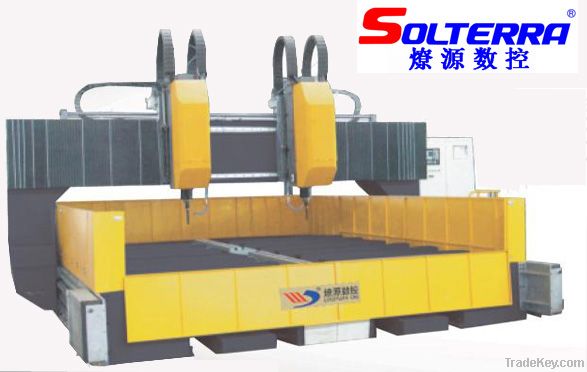 Movable Gantry Type Double &acirc;spindle CNC High-Speed Drilling Machine