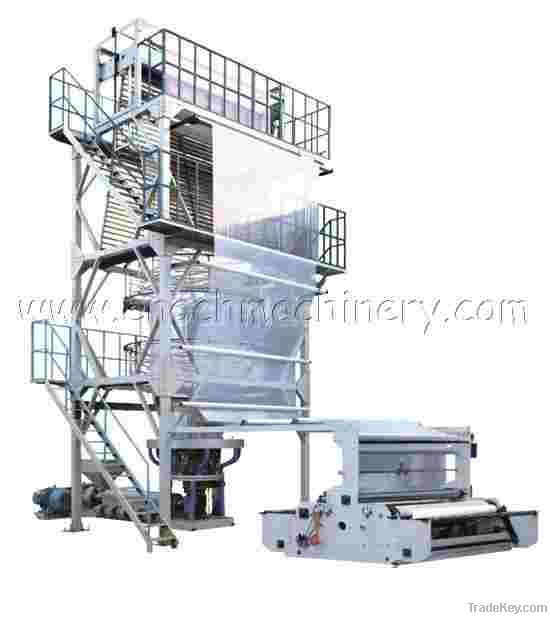 High Speed LDPE Film Blowing Machine