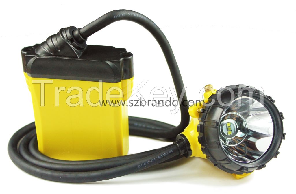 KL12LM corded cap lamp with 25000lux