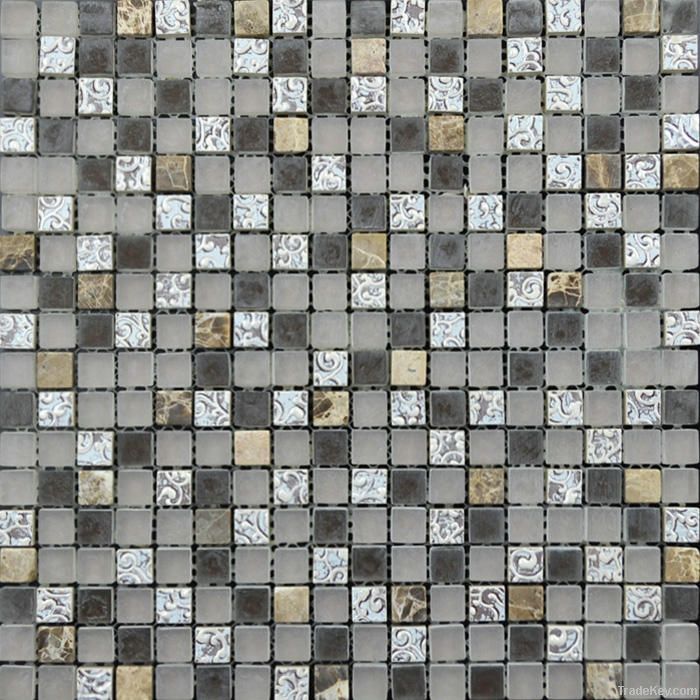 stone & glass mosaic, chinese stone mosaic, foshan stone & glass mosaic