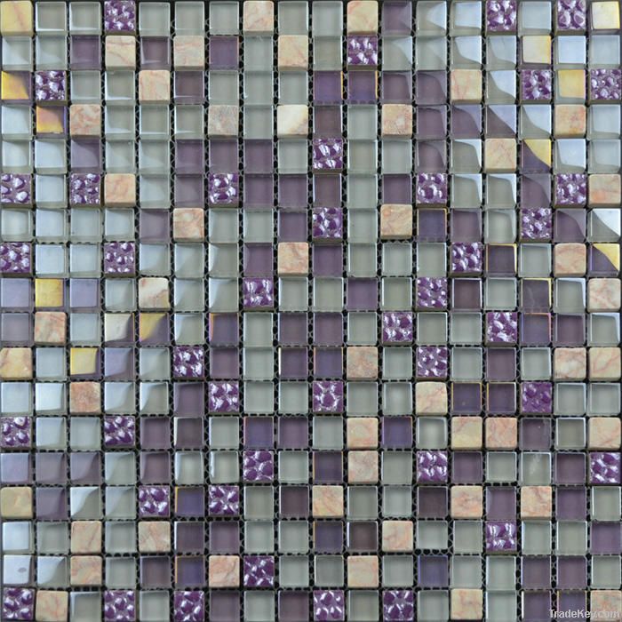 stone & glass mosaic, china stone mosaic, foshan stone & glass mosaic