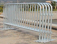 crowd control barricade