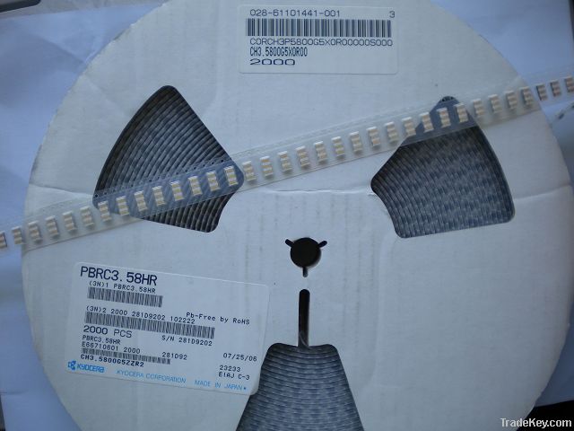 PBRC8.00HR50X000, AVX, Crystals and Oscillators, 8MHz 7.4x3.4x2