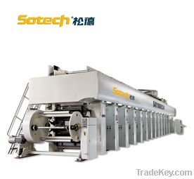 Electronic Line Shaft High Speed Rotogravure Printing Machine