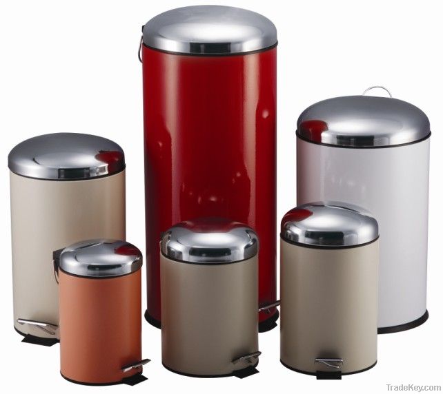 stainless steel waste bin