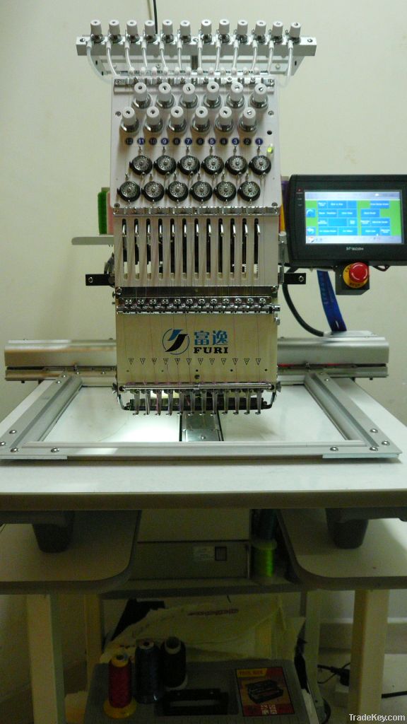 single head  embroidery machine