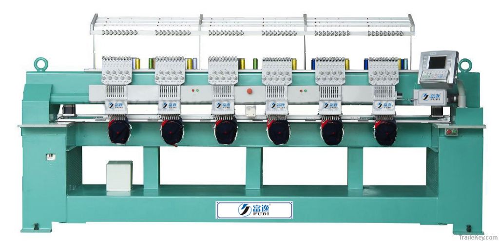 multi-head cap embroidery machine