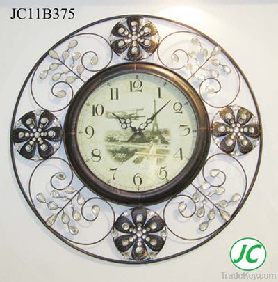 metal  wall clock