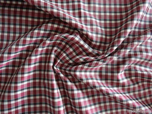 Polyester Plaid Fabric